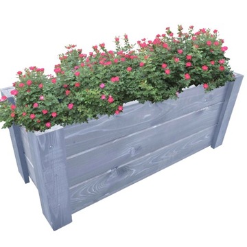 ДЕРЕВЯННЫЙ ЦВЕТОЧНЫЙ ГОРШОК ЦВЕТОЧНЫЙ ГОРШОК 80 СМ