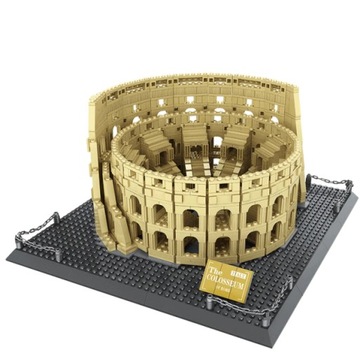 KLOCKI TECHNIK budynek KOLOSEUM model ZESTAW