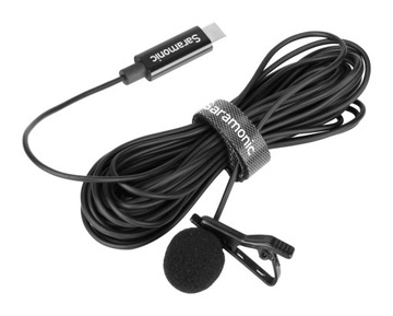 Петличный микрофон Saramonic LavMicro U3B с разъемом USB-C