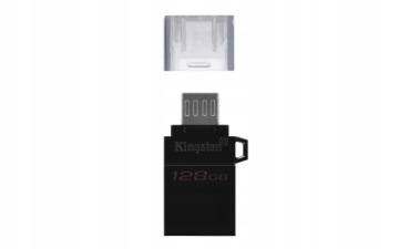 Карта памяти KINGSTON 128GB MicroDuo 3 Gen2 + microUSB