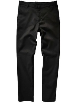 GEORGE eleganckie SPODNIE wizytowe SKINNY LEG czarne 7-8 lat 122-128