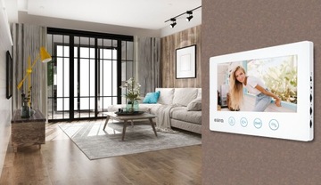 ШИФРОВАТЕЛЬ ВИДЕОДОМОФОНА WiFi FULL HD 7 ФУТОВ + ПРИЛОЖЕНИЕ