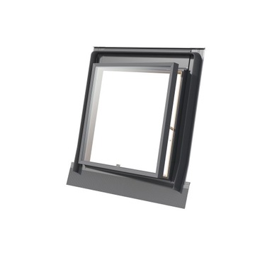 WYŁAZ DACHOWY DWUSZYBOWY ROOFLITE 85x85 + KOŁNIERZ