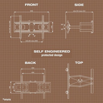 RICOO TV настенный телевизор с возможностями