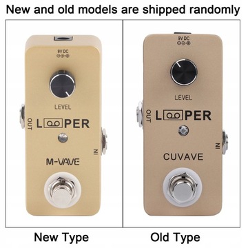 Педаль мини-лупера, педаль эффектов для гитары, полная