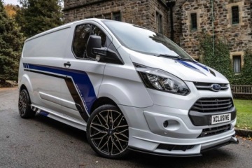 TRANSIT TOURNEO CUSTOM 2012-2018 ПЕРЕДНИЙ СПЛИТТЕР СПОЙЛЕР ПЛАСТИК