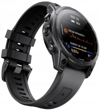 ЧЕРНЫЙ Ремешок Garmin FENIX 5 PLUS (ширина 22 мм)