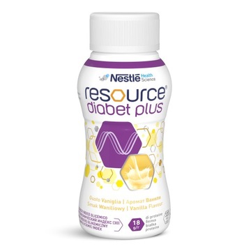 Resource Diabet Plus – со вкусом ванили 4х200мл