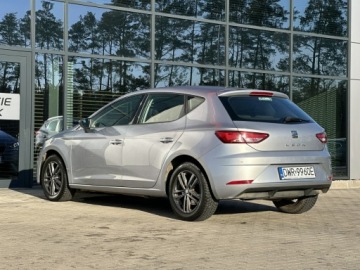 Seat Leon III Hatchback Facelifting 1.4 TSI 125KM 2018 Seat Leon Salon PL! LED, Klima, Grzane fotele, Tem, zdjęcie 5