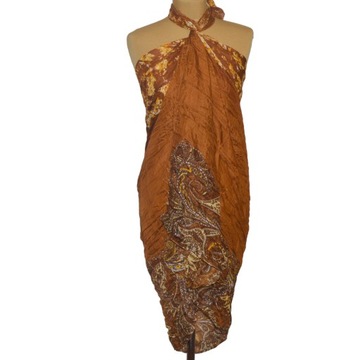 PAREO letnia chusta na plażę SARONG szal bikini 174 x 90 cm