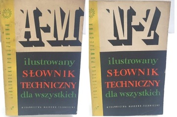 Ilustrowany słownik techniczny dla wszystkich A-M N-Z komplet