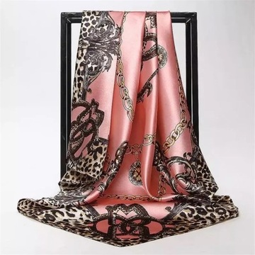 Silk Scarf Women Print Hair Neck Square Scarves