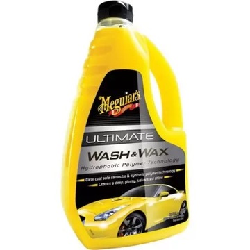 MEGUIARS ULTIMATE WASH & WAX - SZAMPON Z WOSKIEM 1,4 L +GRATIS