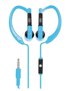 СПОРТИВНЫЕ НАУШНИКИ MAS24 + ЧЕХОЛ TREVI JR 660 СИНИЙ