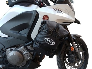 СУМКА ДЛЯ МОТОЦИКЛА NAXA TG1 Crash Bar | 3 КРЕПЕЖНЫХ РЕМНЯ 6-9 ЛИТРОВ |