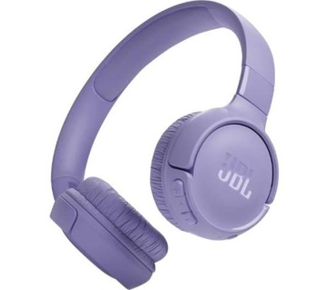 Słuchawki nauszne JBL TUNE 520BT Bluetooth Fioletowe bezprzewodowe