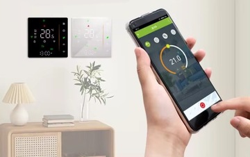 КОМНАТНЫЙ ТЕРМОСТАТ WIFI TUYA ДЛЯ БЕСПРОВОДНОГО КОТЛА ДЛЯ КОНТРОЛЛЕРА ПЕЧИ