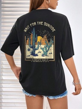 Mait For The Sunrise Printing Tops Cotton T-Shirts