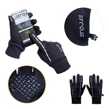 МУЖСКИЕ ПЕРЧАТКИ L SURVIVAL SPORTS ТЕПЛЫЕ СОЕДИНИТЕЛЬНЫЕ ПЕРЧАТКИ RUN TOUCH ERCOLE