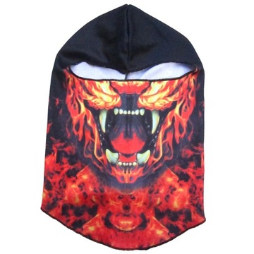 Outdoor Ghost Skull Kominiarka z kapturem na