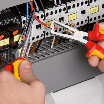 Щипцы для снятия изоляции для электриков 1 кВ VDE KNIPEX 11 06 160