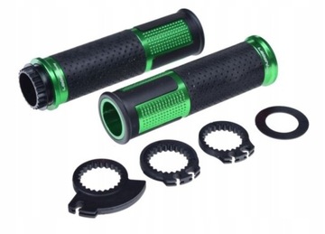 MANETKI LEOSHI ZIELONE KOMPLET LEWA PRAWA 22MM