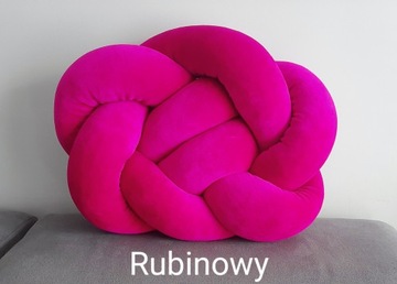 Poduszka pleciona supeł KNOT PILLOW węzeł WELUR