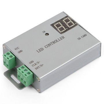 Sterownik taśm LED H805SB 5-24V IR,4096 px, 5-24V