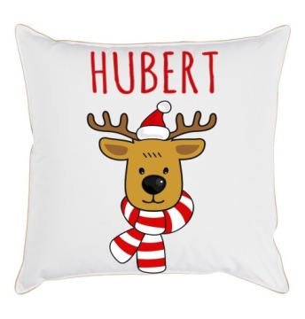 РОЖДЕСТВЕНСКАЯ ПОДУШКА САНТА РОЖДЕСТВЕНСКАЯ ЕЛКА ПОДАРОК ​​+ ИМЯ