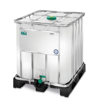 KONTENER IBC 1000 L DO ŻYWNOŚCI DO SPOŻYWKI