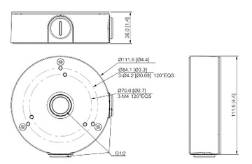 КРОНШТЕЙН КАМЕРЫ PFA13G DAHUA