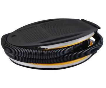 Ножной походный пляжный насос для матраса понтонного шара, 3-в-1, складной