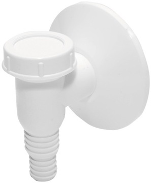 TYCNER SYFON PRALKOWY NATYNKOWY BIAŁY