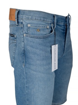 CALVIN KLEIN JEANS SPODENKI JEANSOWE REGULAR 30