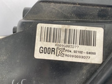 LAMPA HYUNDAI i30 I30 III PRAWA PRZOD 92102-G4000