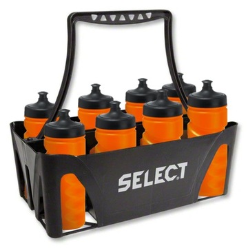 ZESTAW SPORTOWY KOSZYK SELECT + 8 BIDONÓW 500 ml