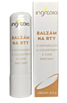 Pomadka do ust z Colostrum i masłem Ghee 4,2g Wanilia