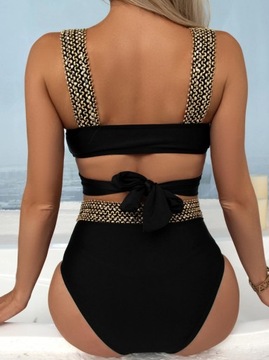STRÓJ KĄPIELOWY BIKINI WYSOKI STAN KOLORY S