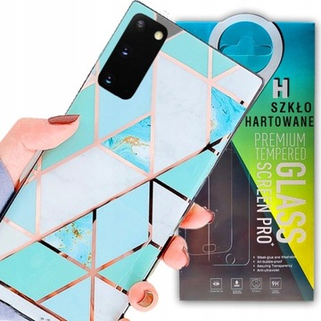 Etui marki OXYGEN PIX do Samsung S20 FE /5G+ SZKŁO