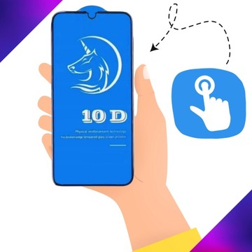 Защитное стекло из закаленного стекла 10D для Motorola Edge 30 Fusion