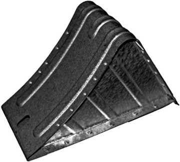METALOWY KLIN BLOKADA POD KOŁO KOŁA 120 na 260 mm