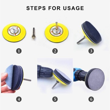 Дрель-шлифовальная машина для шлифования воздушной наждачной бумагой