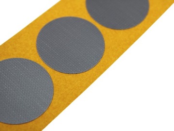 Серебряные приклейочные кольца с одной стороны, диаметр 28 мм.