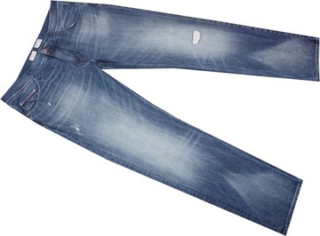 HILFIGER _W36 L32_ SPODNIE jeans Z ELASTANEM V436