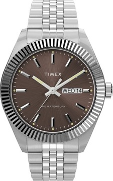 Timex Męski analogowy zegarek kwarcowy z paskiem