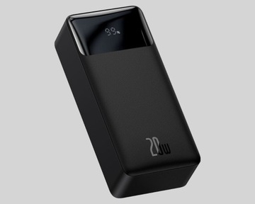 Czarny Powerbank BASEUS Bipow PPBD30K 30000mAh 20W