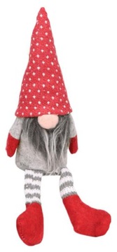 SKRZAT KRASNAL Z DŁUGIMI NOGAMI MIKOŁAJ GNOM PLUSZ