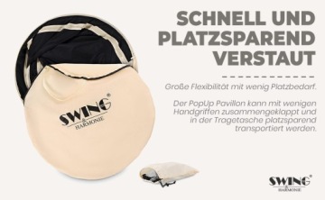 САДОВЫЙ ПАВИЛЬОН 2в1 PopUp 12ФТОВ ПВХ