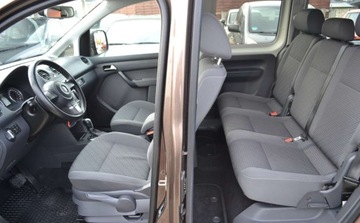 Volkswagen Caddy III Kombi Facelifting 1.6 TDI 102KM 2011 Volkswagen Caddy DSG - Long 7 miejsc - Bezwypdakowy - serwis - Oplacony, zdjęcie 29