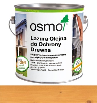 Osmo 731 0,125L Lazura olejna ochrony drewna DAGLEZJA